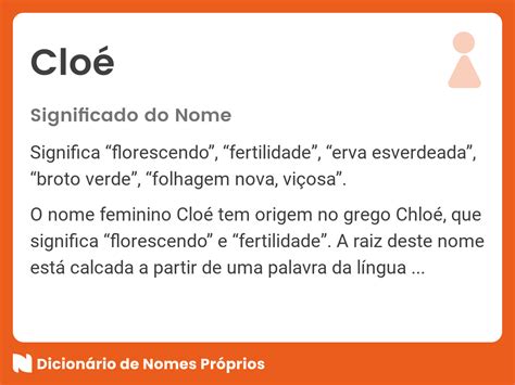 cloe significado.